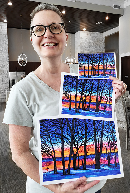 Solace In Nature Collection Different Sizes